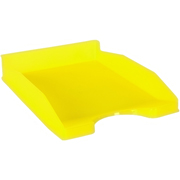 OLEF BANDEJA PLASTICO TRANSLUCIDO AMARILLO BSTRAM